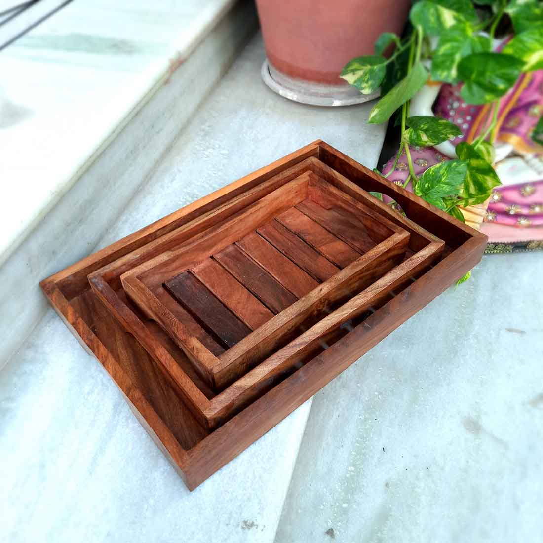Wooden Tray Craft4